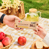 Barre protéinée végétalienne Keto Friendly à marque blanche pour remplacement de repas, vente en gros, usine, alimentation saine, gestion de la santé, nutrition diététique