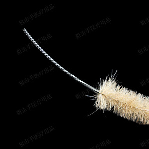 Cepillo de laboratorio para tubos de ensayo Sniper Hand, con cerdas, mango largo de metal y presilla para colgar, en tamaños grande, mediano y pequeño, para cristalería - Product Image 3