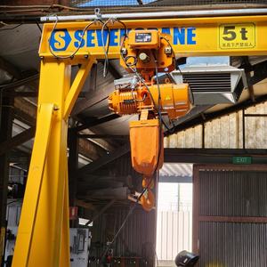 Verstelbare Hoogte Overspanning Elektrische Takel Type Spoorloos Mobiel Tillen 1000Kg 5 Ton 10 Ton Draagbare Portaalkraan - Product Image 5