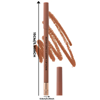 Vente en gros de crayon à lèvres crayon à lèvres formule crémeuse crayon à lèvres de marque privée avec taille-crayon pour des lignes à lèvres lisses et définies