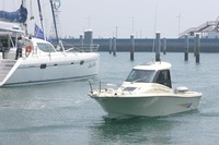 Grandsea 8.61m/28ft Walkaround Kabinli Balıkçı Teknesi Gezi Yatı Dıştan Takma Motorlu Fiberglas