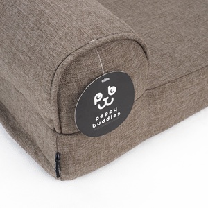LS Peppy Buddies Recycle Fabric L Chaise Pet Bed <strong>Cover</strong> for <strong>Dog</strong> <strong>Sofa</strong> Bed Orthopedic Memory Foam Pet Beds Small Medium Large - Product Image 4