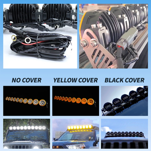Yellow Link Bracket Car 50-inch-off-road-<b>light</b>-<b>bar</b> 32 Auxiliary Driving Vehicle 5 Inch Work Spot Led Fog <b>Light</b> <b>bar</b> - Product Image 6