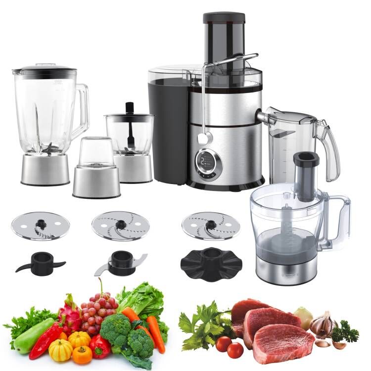 10 in 1Processador De Alimentos Fruit & Vegetable Tools Mutfak Robotu Food Processor With Meat Grinder