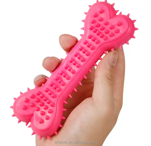 Giocattoli da Masticare per Animali Domestici in TPR a Forma di Osso per la Cura Dentale e la Pulizia dei Denti, Giocattoli Resistenti per Cani - Product Image 6