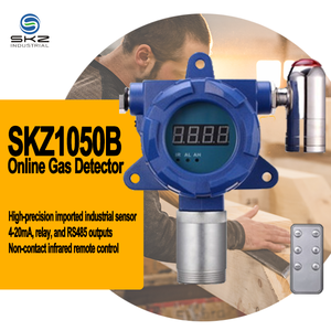 SKZ1050B-N2O filaire fixe principe infrarouge permanent oxyde nitreux N2O 0-10000ppm détecteur d'analyseur de moniteur de gaz - Product Image 1