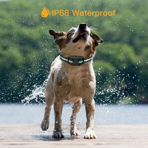 थोक मानवीय कोई सदमे दूरस्थ कुत्ते प्रशिक्षण कॉलर के साथ 3 प्रशिक्षण मोड दोहरी कंपन विरोधी बार्क कॉलर - Product Image 5