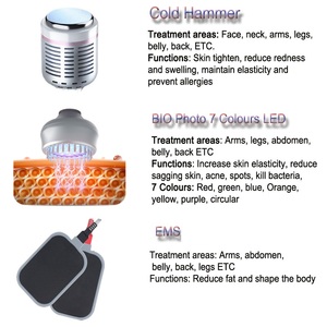 Appareil multifonctionnel Auro 80k 9 en 1 pour <span class=keywords><strong>lipocavitation</strong></span>, aspiration, radiofréquence, raffermissement et rajeunissement de la peau, visage et corps - Product Image 5