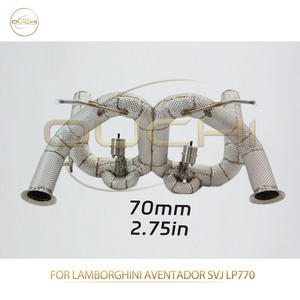 Accesorios para Automóviles OUCHI, Sistema de Escape de Acero Inoxidable para Lamborghini <span class=keywords><strong>Aventador</strong></span> <span class=keywords><strong>SVJ</strong></span> LP770 con Protector Térmico de Alto Rendimiento - Product Image 3