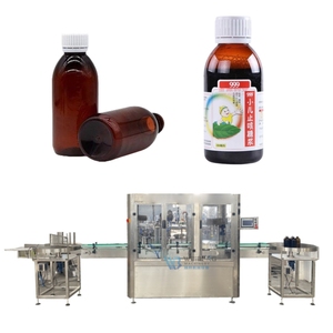 Máquina automática de etiquetado de llenado de botellas cosméticas de salsa de aceite esencial de jarabe - Product Image 1