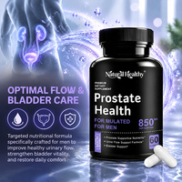 Capsules OEM pour la santé de la prostate chez l'homme, complexe de palmier nain, complément botanique pour la vitalité masculine, soutien de la vessie et du flux urinaire