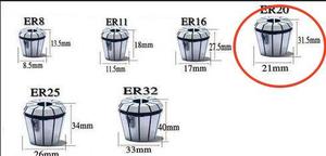 Pince à cylindre CNC à ressort, machine-outil de haute précision, accessoire de mandrin pour fraiseuse, mandrin pour machine de gravure - Product Image 2