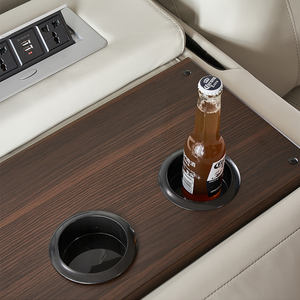 Divano Smart in Pelle di Vacchetta Moderno, Divano Angolare a L per Home Theater e Soggiorno, Divano Reclinabile in Pelle di <span class=keywords><strong>Prima</strong></span> Qualità - Product Image 4