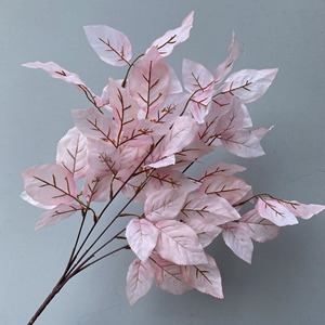 Venta al por mayor <span class=keywords><strong>de</strong></span> fábrica, <span class=keywords><strong>hojas</strong></span> <span class=keywords><strong>de</strong></span> plantas <span class=keywords><strong>de</strong></span> seda, <span class=keywords><strong>hojas</strong></span> verdes <span class=keywords><strong>de</strong></span> seda artificiales blancas para decoración <span class=keywords><strong>de</strong></span> eventos <span class=keywords><strong>de</strong></span> boda - Product Image 4