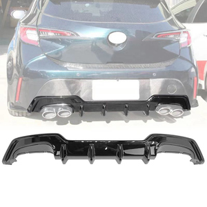 Kit carrosserie pour Toyota <span class=keywords><strong>Corolla</strong></span> <span class=keywords><strong>Hatchback</strong></span> E210 2019-2022 Lèvre arrière <span class=keywords><strong>2021</strong></span> <span class=keywords><strong>Corolla</strong></span> Pare-chocs arrière Splitter Matière plastique - Product Image 4