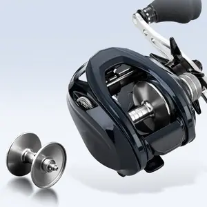 Alpha 2024 New Product 15kg Big Game Reel Fishing High Quality Metal Baitcasting Fishing Reel For Saltwater