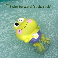 YD TOYS Jouet de bain grenouille en plastique ABS sûr pour bébés de 0 à 24 mois, livraison directe transfrontalière, livraison gratuite