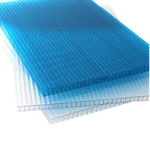 Feuilles de toit en plastique ondulé transparent de 6mm, feuille creuse en <span class=keywords><strong>Polycarbonate</strong></span> de couleur verte - Product Image 6