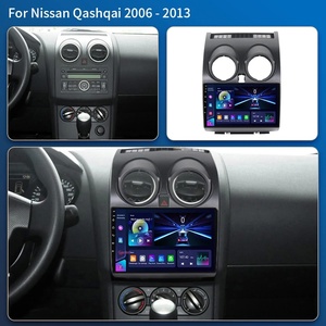 Pour <span class=keywords><strong>Nissan</strong></span> <span class=keywords><strong>Qashqai</strong></span> J10 2006 <span class=keywords><strong>2007</strong></span> 2008-2013 <span class=keywords><strong>Autoradio</strong></span> Android AI Voice Wireless CarPlay Android Auto Radio 4G Multimédia de voiture GPS 2din - Product Image 2