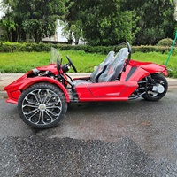 Voiture de sport à trois roues Jeep à essence 110cc, véhicule tout-terrain, buggy, karting, UTV 4x4, mini buggy des dunes à vendre