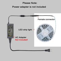 Daleopto dongguan lampu Strip Led tahan panas warna tunggal putih 300 Led SMD 5050 DC 12V fleksibel tahan air IP65