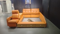 Neuankunft Multifunktionales Massagebett Beliebtes Design Modernes Elektrisches Relaxsofa mit Musiklautsprecher und Safe A693