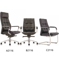 Chaise de bureau de direction en cuir véritable de style américain traditionnel, design ergonomique, dossier haut, fonctionnalités extensibles, garantie de 3 ans