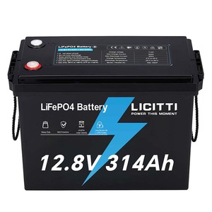 Batterie de stockage solaire LiFePO4 <span class=keywords><strong>rechargeable</strong></span> personnalisée 12,8 V 1000 W 2000 W empilable <span class=keywords><strong>hybride</strong></span> pour réseau électrique, camping-car, marine, voiturette de golf - Product Image 1