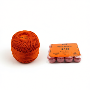 ด้ายฝ้ายอิลัน เบอร์ 12 สี 18 สำหรับงานเย็บปักถักร้อย - Product Image 1