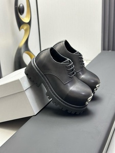 Scarpe di Marca con Suola Spessa in Pronta Consegna, Comode, Traspiranti, Stringate, Scarpe da Uomo in Pelle Casual Business alla Moda - Product Image 2
