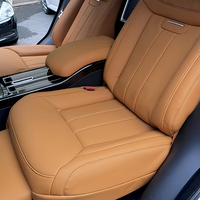 Siège de luxe VIP exécutif Royal Grand Regal 4 places en cuir PU, étanche, avec table Maybach et massage 6 points pour Range Rover