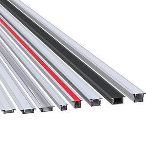 Profils d'extrusion en aluminium LED de haute qualité série 6000, profil de canal lumineux LED encastré en forme de <span class=keywords><strong>U</strong></span> personnalisé - Product Image 6
