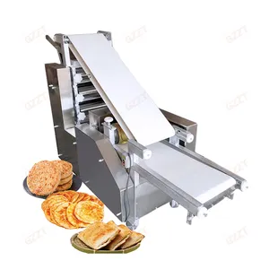 Cortador de massa automático industrial e máquina redonda para fazer pão plano, máquina para fazer base de massa de pizza, preço