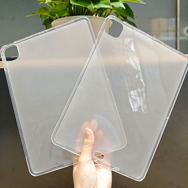 Wholesale Price for iPad Pro 11" 2022 Matte Soft TPU Tablet Protective Case Tablet Cover for iPad Pro Air 2024 11' Transparent