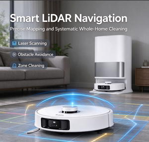 Aspirateur robot sans fil <span class=keywords><strong>Dreame</strong></span> <span class=keywords><strong>L10</strong></span> S <span class=keywords><strong>Ultra</strong></span>, contrôle par application intelligente, robot de nettoyage et de lavage - Product Image 1