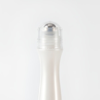 Flacon roll-on pour crème pour les yeux en PETG, emballage cosmétique, 15 ml, couleur personnalisée, contenant pour sérum
