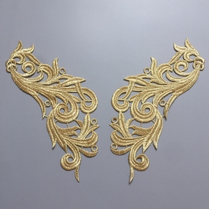 وصل حديثًا بقع تطريز ذهبية لتزين أزواج ملابس لأداء المسرح - Product Image 5