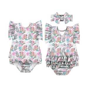 Barboteuse de <span class=keywords><strong>1er</strong></span> anniversaire pour petite fille, ensemble avec jupe Tutu, vêtements pour nouveau-né, robe de 1 an - Product Image 5