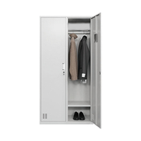Armoire de rangement pour vêtements en acier de haute qualité