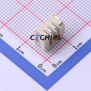 WAFER-HY2.0-3PLB Wire-to-Board Pin Header SMD,P=2mm Connector 1x3P 2mm Vertical Mount HY - Product Image 2