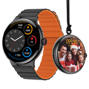 Relojes Inteligentes de Moda 2 en 1, Reloj Deportivo con Colgante, Asistente de Voz con IA, Calendario, SDK, Monitor de Ritmo Cardíaco, Rastreador de <span class=keywords><strong>Actividad</strong></span> Física LA99 - Product Image 2