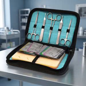 ชุดฝึกหัดเย็บแผลสแตนเลสสตีล REGENSIS SURGICAL สำหรับนักศึกษาแพทย์ |   รับประกัน 3 ปี เป็นมิตรกับสิ่งแวดล้อม ทนทาน ใช้งานได้ดี สำหรับการผ่าตัดแบบแมนนวล - Product Image 3