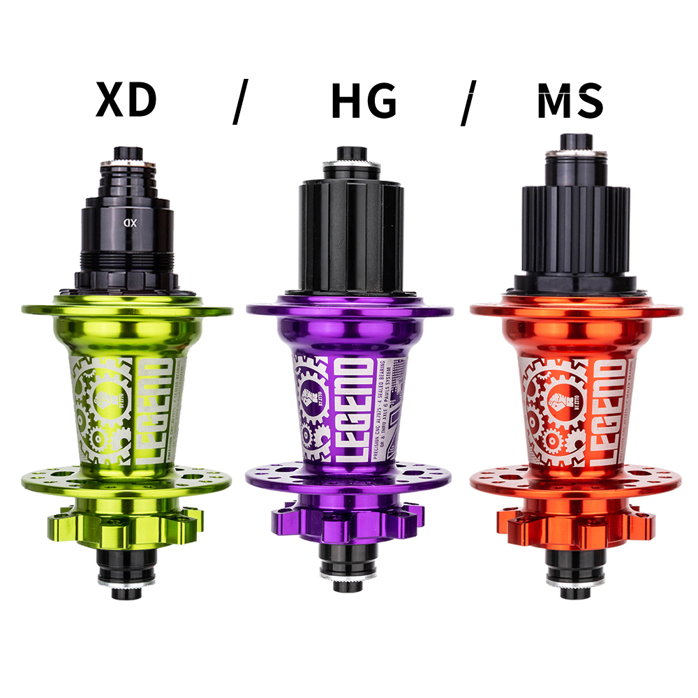 ZTTO 6 Pawls Mountain Bike Wheel Hub 26 Inch 32 Holes Thru Axle