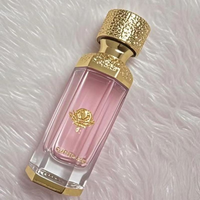 Botol Parfum Kaca Kosong Heksagonal Unik 30ml 50ml 100ml Terlaris dengan Pompa Semprot dan Tutup Emas/Perak Warna Kustom untuk Produk Premium
