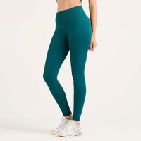 Legging de yoga côtelé taille haute pour femme, contrôle du ventre, extensible, longueur complète, pour entraînement et fitness – Grande Vente