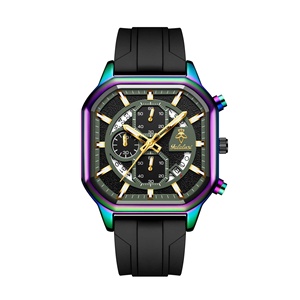 <span class=keywords><strong>Orologio</strong></span> Sportivo Multifunzione da <span class=keywords><strong>Uomo</strong></span> al Quarzo - Cinturino in Silicone e Cassa in Lega, Impermeabile, Analogico per Uso Quotidiano - Product Image 6