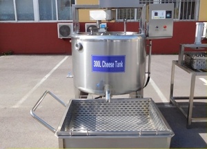 Máquina de Fabricación de Queso de Alta Calidad para Pequeñas Granjas, Línea de Producción de Queso Mozzarella Procesado en Fábrica, Incluye Pasteurizador - Product Image 3