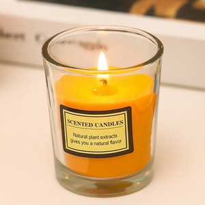 Velas Aromáticas Hechas a Mano con Aceites Esenciales para el Hogar, Resistentes al Viento, Sin Humo, de Baja Temperatura, Modelo Navidad/Acción de Gracias - Product Image 4