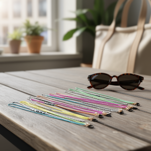 Collar de Cadena de Cuerda Angelina de 70 cm, Multicolor, Moderno, Unisex, para Uso Diario, Regalo, Joyería - Product Image 2