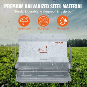 DB, venta al por mayor, alimentador automático de pollos de 25 libras, alimentador de aves de corral de acero galvanizado, 10 Capacidad de pollo, 11 días, nueva condición, Motor PP - Product Image 5